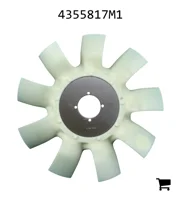 AGCO 4355817M1 Лопасть вентилятора, 9 лопастей
