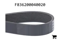 AGCO F836200040020 Поликлиновой ремень, профиль PK8