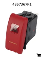 AGCO 4357367M1 Переключатель аварийной сигнализации