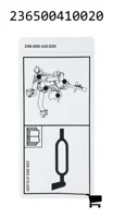 AGCO 236500410020 Табличка с обозначениями