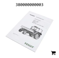 AGCO 380000000003 Руководство оператора