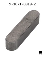 AGCO 9-1071-0010-2 Параллельный шпоночный паз