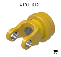 AGCO W101-6121 Вилка предохранительной муфты AB1