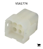 AGCO VSA1774 Корпус соединителя «мама» AGCO