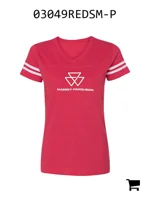 AGCO 03049REDSM-P Футболка женская Massey Ferguson