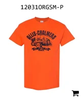 AGCO 12031ORGSM-P Винтажная футболка Allis Chalmers оранжевого цвета