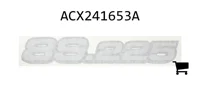 AGCO ACX241653A Декаль