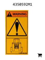 AGCO 4350592M1 Декаль