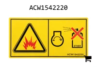 AGCO ACW1542220 Декаль