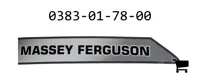 AGCO 0383-01-78-00 Наклейка левая