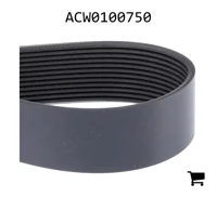 AGCO ACW0100750 Поликлиновой ремень, профиль PK12