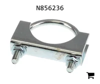 AGCO N856236 Хомут глушителя
