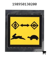 AGCO 198950130200 Инструкционная табличка