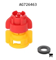 AGCO AG726463 Керамическая форсунка TurboDrop XL среднего давления с воздушной индукцией, 110°, размер 02