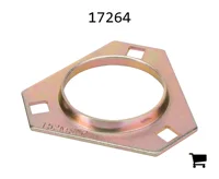 AGCO 17264 Трехболтовая треугольная фланцевая опора