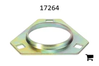 AGCO 17264 Трехболтовая треугольная фланцевая опора