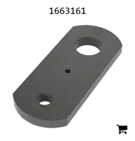 AGCO 1663161 Прицепная пластина