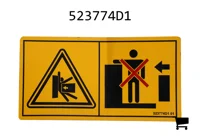 AGCO 523774D1 Декаль