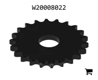 AGCO W20008022 Звездочка X-серии для цепи с шагом 80
