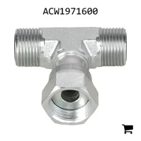 AGCO ACW1971600 Штуцер тройник поворотный