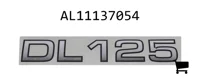 AGCO AL11137054 Наклейка модели