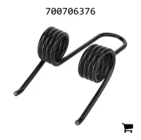 AGCO 700706376 Торсионная пружина системы плотности