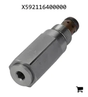 AGCO X592116400000 Прямой переборочный фитинг