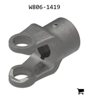 AGCO W806-1419 Вилка с установочным винтом, серия 14