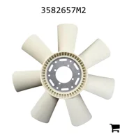 AGCO 3582657M2 Крыльчатка вентилятора, 7 лопастей