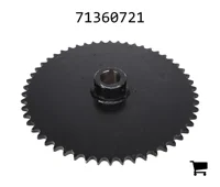 AGCO 71360721 Звездочка в сборе, 54 зуба, привод шнека