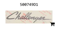 AGCO 500749D1 Наклейка Challenger