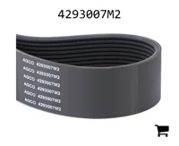 AGCO 4293007M2 Поликлиновой ремень, профиль PK12