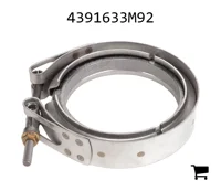 AGCO 4391633M92 V-образный хомут с кольцом и уплотнением