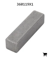AGCO 360119X1 Параллельный шпоночный паз