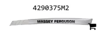 AGCO 4290375M2 Наклейка Massey Ferguson, левая