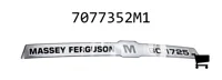 AGCO 7077352M1 Наклейка Massey Ferguson, правая