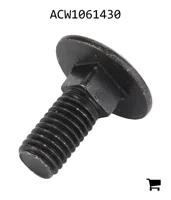 AGCO ACW1061430 Болт каретный с круглой головкой и квадратным подголовком