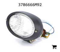 AGCO 3786666M92 Фара рабочего освещения крыши с лампами H4 12В 55Вт (требуется и входит в комплект 2 шт.)