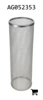 AGCO AG052353 Сетка фильтра 10 Mesh из нержавеющей стали 316 для T-образного фильтра 2"