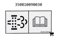 AGCO 350810090030 Маркировочная табличка