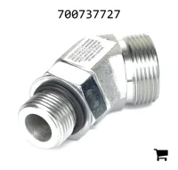 AGCO 700737727 Угловой фитинг