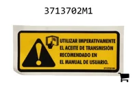 AGCO 3713702M1 Декаль