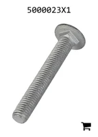 AGCO 5000023X1 Болт каретный с круглой головкой и квадратным подголовком