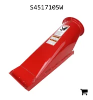 AGCO S4517105W Выпускной патрубок