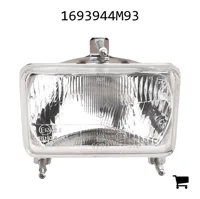 AGCO 1693944M93 Фара правая AGCO, DIP, белая лампа 45/40 Вт