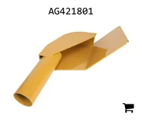 AGCO AG421801 Дефлектор левый, средний, 2-1/2"