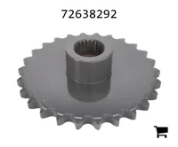 AGCO 72638292 Звездочка серая ролика 1