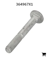 AGCO 364967X1 Болт каретный с круглой головкой и квадратным подголовком