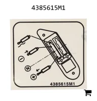 AGCO 4385615M1 Декаль