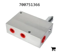 AGCO 700751366 Клапан делителя потока